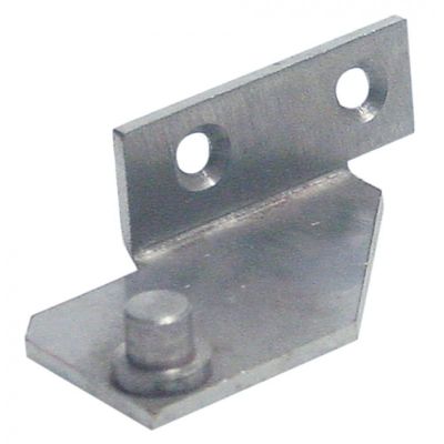 hinge bearing with bolt mounting pos. upper right