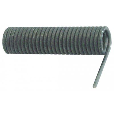 torsion spring ø 28,2mm L2 107mm wire gauge ø 4mm L1 42mm