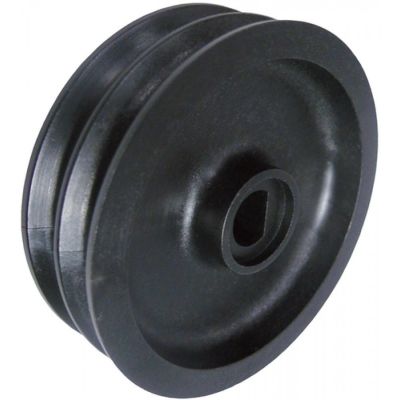 round belt pulley disc ø 94 mm double shaft intake ø 14x11mm groove depth 6 mm