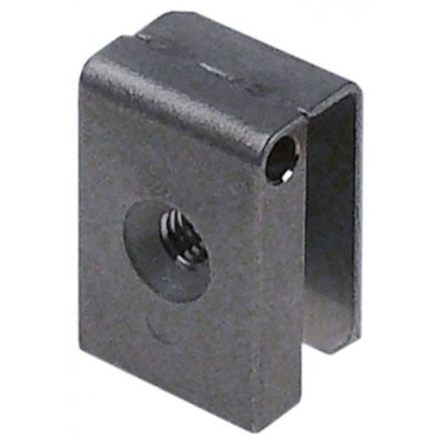 bracket for glass plate mounting pos. lower