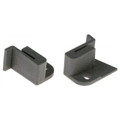 fastening angle for glass plate mounting pos. right