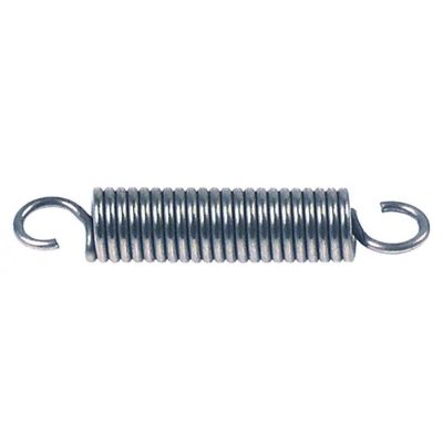 tension spring ø 9mm for cam total length 47mm wire gauge ø 1mm