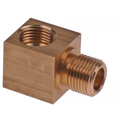 connecting fitting brass L 52mm W 30mm H 30mm