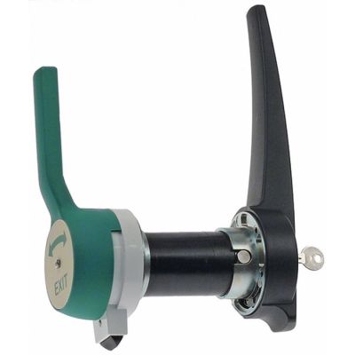 Mecanism inchidere usa camera frigo, cu incuietoare, L 313 mm, pentru balama pe stanga, usi 100 mm - 691754