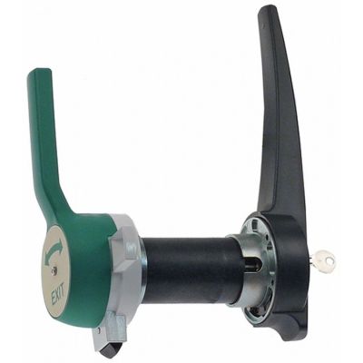 Mecanism inchidere usa camera frigo, cu incuietoare, L 313 mm, pentru balama pe dreapta, usi 125 mm - 691757