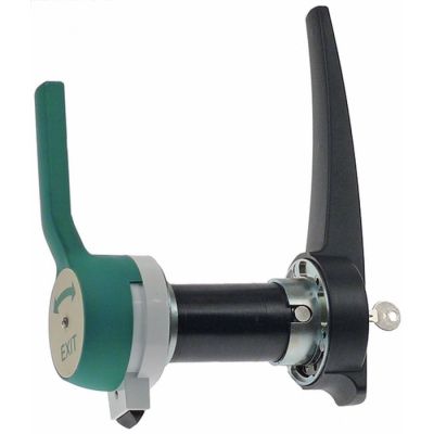 Mecanism inchidere usa camera frigo, cu incuietoare, L 313 mm, pentru balama pe stanga, usi 125 mm - 691758