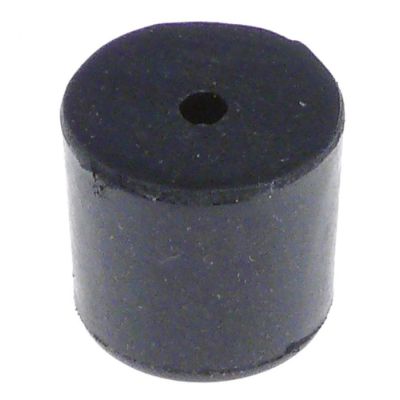 equipment foot ø 22mm H 20mm bore ø 4mm Qty 1 pcs