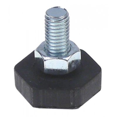 equipment foot thread M8 thread L 20 mm H 29 mm ø 25 mm plastic WS 26 Qty 1 pcs
