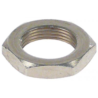 Piulita inox M12x0,75, H 3,4 mm, hexagon 17 mm - 691860