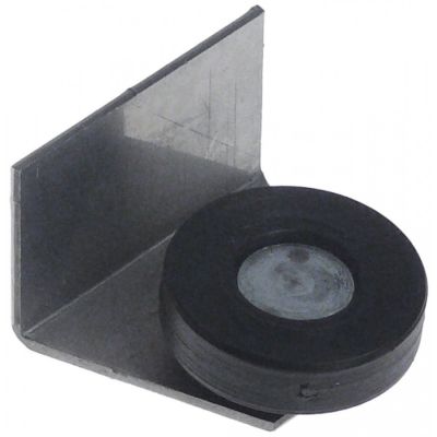 roller rollerø 30mm tread 8 plastic mounting pos. upper at the back Qty 2 pcs