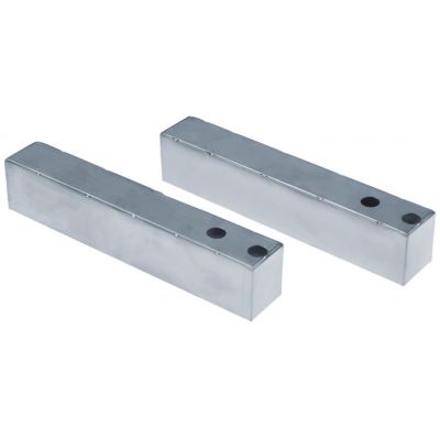 bridge for saladette mounting pos. outer L 207mm W 35mm H 41mm aluminium Qty 2 pcs
