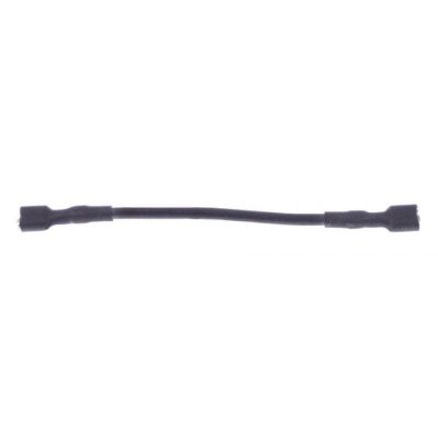 contact bridge for heating element L 110mm connection male faston 6,3mm cable length 80mm