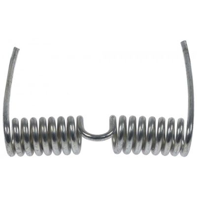 torsion spring ø 21mm L1 100mm L2 67mm wire gauge ø 3,5mm for contact grill
