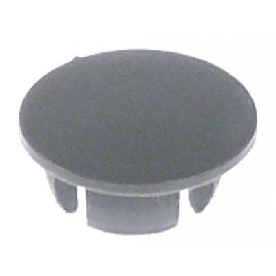 cap grey ø 16,5mm mounting ø 12,5mm H 7mm Qty 1 pcs