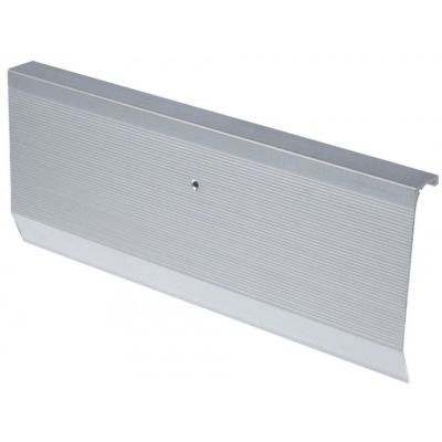 deflector L 304mm W 25mm H 125mm aluminium Qty 1 pcs