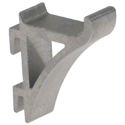 shelf support L1 6mm L2 26mm W 9mm H 38mm aluminium Qty 1 pcs