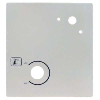 control panel for vitrine temperature MIN/MAX W 130 mm D 23 mm H 145 mm plastic Qty 1 pcs