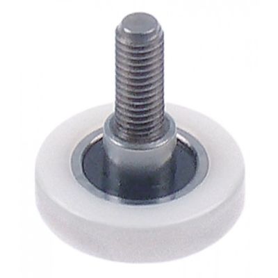 roller rollerø 33mm B1 8mm tread plastic bearing ball bearing thread M8x1,25 thread L 20mm