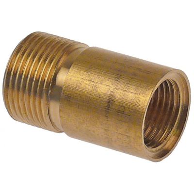 reducer L 46mm ø 26mm ET 3/4" IT 1/2"