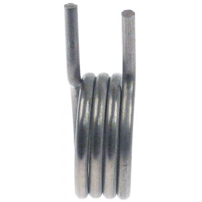 torsion spring ø 27,8mm ID ø 21,7mm L2 44mm wire gauge ø 3mm L1 13mm L3 44mm Qty 1 pcs