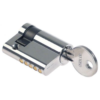 key cylinder with key rotation angle 90°