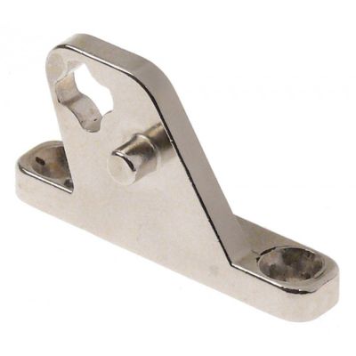 bracket mounting pos. right for lid L 60 mm W 33 mm H 12 mm bolt ø 6 mm suitable for saladette