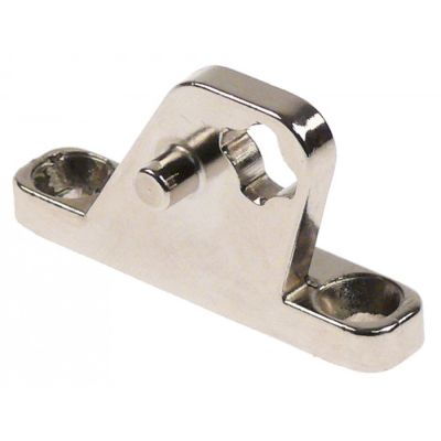 bracket mounting pos. left for lid L 60 mm W 33 mm H 12 mm bolt ø 6 mm suitable for saladette