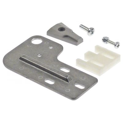 hinge camp kit mounting pos. right bottom L 110mm W 66mm thickness 3mm