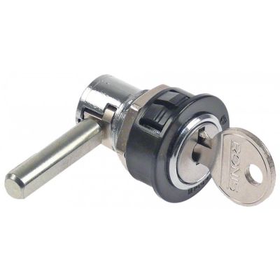 key cylinder with solid handle ø 20mm thread M18x1 thread L 18mm shaft ø 7,5mm
