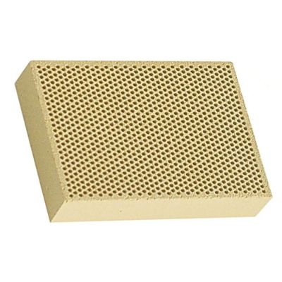 Placa ceramica, L 69mm, W 49mm, H 13mm, set (13 placi + garnituri) pentru gratar - Cod 693069