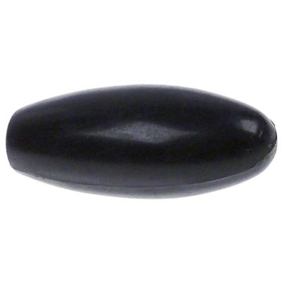 cone handle M8 ø 33mm L 82mm plastic black
