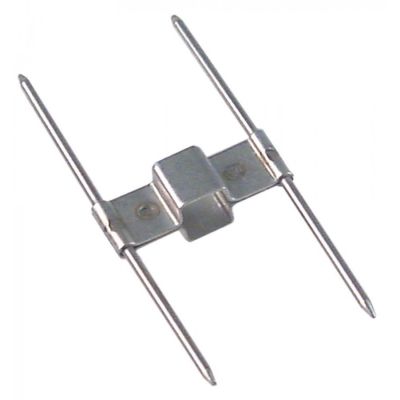 skewer clamp double for chicken rotisserie mounting pos. inner skewer 2x60mm skewer ø 4mm
