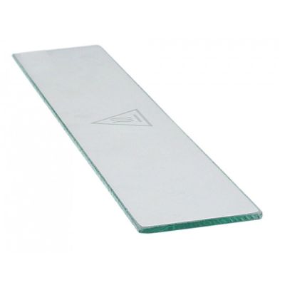glass panel L 525mm W 93mm thickness 6mm rectangular