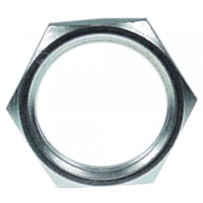 nut M22x1,5 H 5mm WS 26 steel zinc-coated Qty 1 pcs
