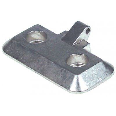 bearing block for glass plate mounting pos. outer