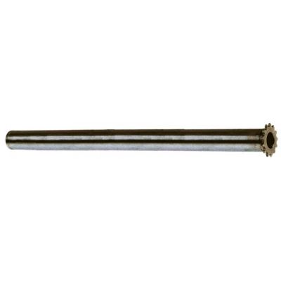 pipe with gear wheel L 370mm for roller grill