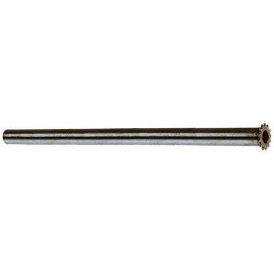 pipe with gear wheel L 477mm for roller grill