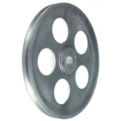 round belt pulley disc ø 212 mm single shaft intake ø 19 mm groove depth 11 mm