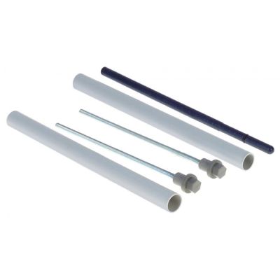 inside opener set with threaded rods tie bar door thickness up to 180mm