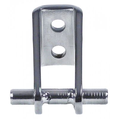hinge mounting pos. centre shaft ø 6,3mm L 42mm