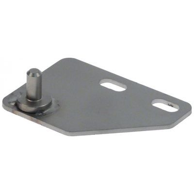 hinge mounting pos. right shaft ø 6mm L 45mm W 40mm H 22mm