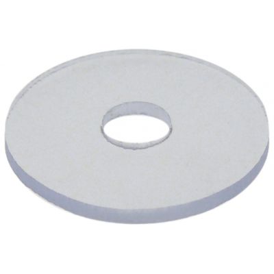 gasket for glass plate D1 ø 10mm D2 ø 4,5mm thickness 1mm PVC
