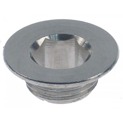 Racord scurgere 1/2", H 14 mm, ext. ø 32 mm, int. ø 15 mm - 694305