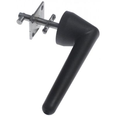 door handle for espagnolette lock L 205mm H 65mm handle ø 60mm