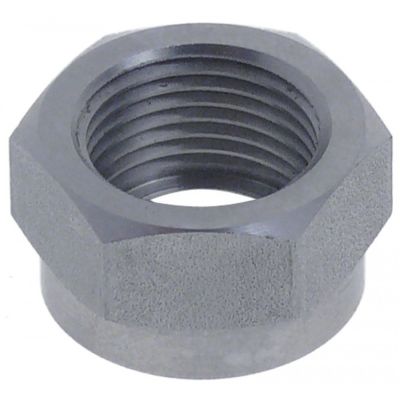nut 3/8" H 13mm WS 22 SS Qty 1 pcs