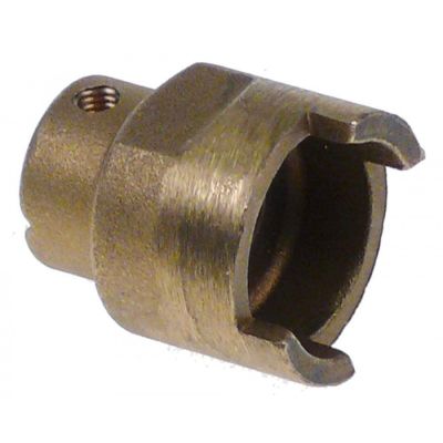 coupling for water valve int. ø 1 10mm int. ø 2 22mm ED ø 20/28mm L 34mm WS 24 M5