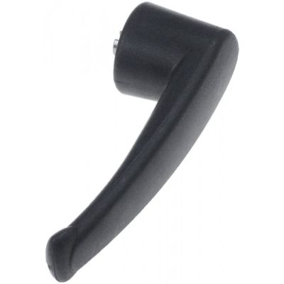 Maner negru din plastic L 185x57 mm, H 61 mm - 694364