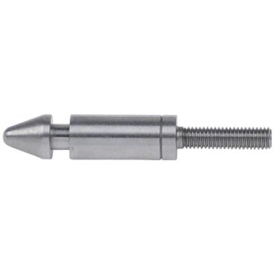 door catch with spigot L 46mm W 12mm H 12mm M6 thread length 25mm total length 71mm