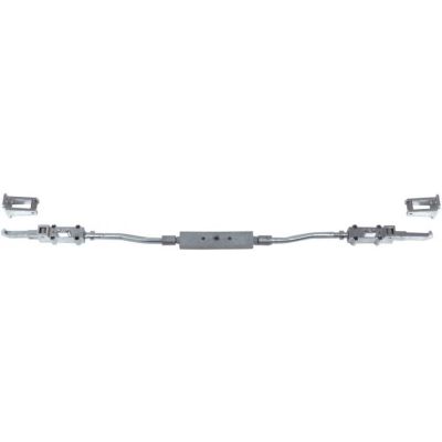 espagnolette lock complete with door catch L 700mm