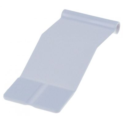 lamella for curtain W 38mm H 94mm ø 6,5mm angled